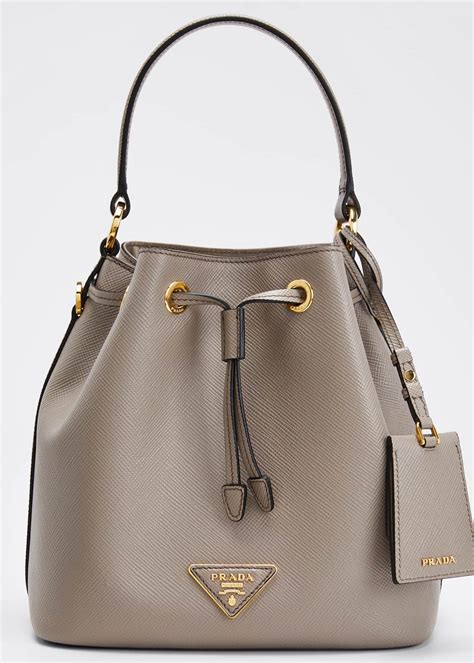 prada small saffiano bucket bag|authentic Prada saffiano.